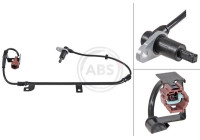 Sensor de velocidad de la rueda 30989 ABS