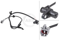 Sensor de velocidad de la rueda 31040 ABS