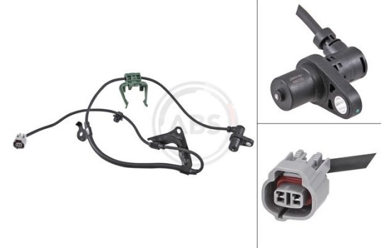 Sensor de velocidad de la rueda 31075 ABS