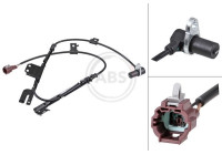 Sensor de velocidad de la rueda 31493 ABS