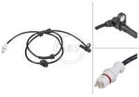 Sensor de velocidad de la rueda 31522 ABS