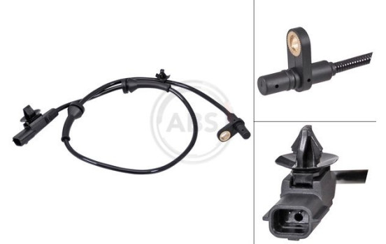 Sensor de velocidad de la rueda 31632 ABS