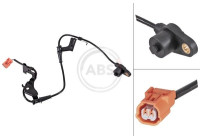 Sensor de velocidad de la rueda 31663 ABS