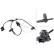 Sensor de velocidad de la rueda 31674 ABS