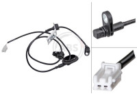 Sensor de velocidad de la rueda 31701 ABS