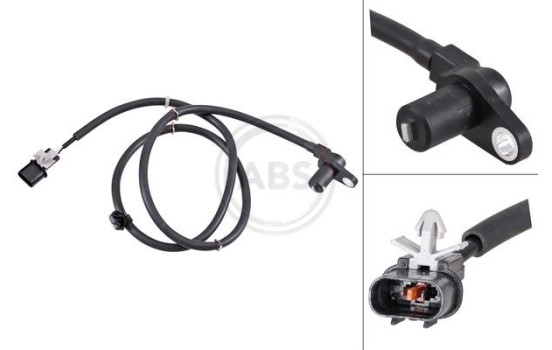 Sensor de velocidad de la rueda 31731 ABS