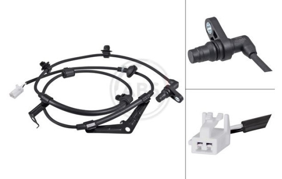 Sensor de velocidad de la rueda 31754 ABS