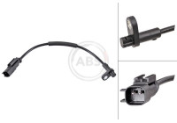Sensor de velocidad de la rueda 31807 ABS