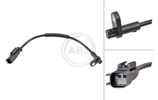 Sensor de velocidad de la rueda 31807 ABS