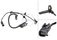 Sensor de velocidad de la rueda 31810 ABS