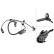 Sensor de velocidad de la rueda 31810 ABS