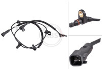 Sensor de velocidad de la rueda 31817 ABS