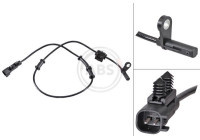 Sensor de velocidad de la rueda 31821 ABS