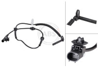 Sensor de velocidad de la rueda 31824 ABS