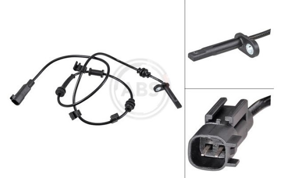 Sensor de velocidad de la rueda 31826 ABS