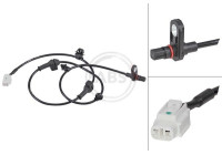 Sensor de velocidad de la rueda 31848 ABS