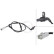 Sensor de velocidad de la rueda 31869 ABS