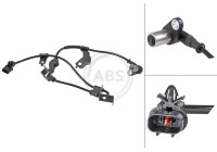 Sensor de velocidad de la rueda 31902 ABS