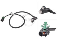 Sensor de velocidad de la rueda 31905 ABS