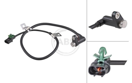 Sensor de velocidad de la rueda 31906 ABS