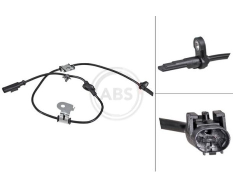 Sensor de velocidad de la rueda 31942 ABS
