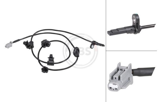 Sensor de velocidad de la rueda 31969 ABS