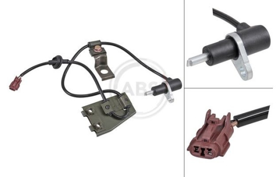 Sensor de velocidad de la rueda 31971 ABS