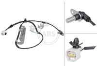 Sensor de velocidad de la rueda 31980 ABS