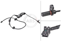 Sensor de velocidad de la rueda 32066 ABS