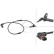 Sensor de velocidad de la rueda 32127 ABS