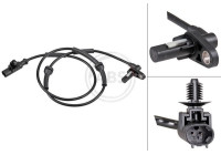 Sensor de velocidad de la rueda 32147 ABS