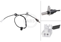 Sensor de velocidad de la rueda 32208 ABS