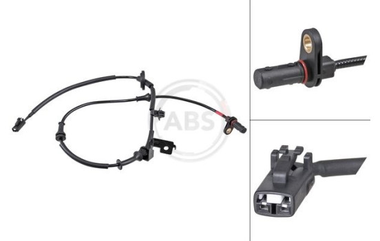 Sensor de velocidad de la rueda 32223 ABS