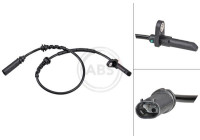 Sensor de velocidad de la rueda 32255 ABS