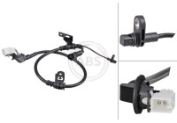Sensor de velocidad de la rueda 32271 ABS