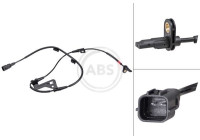 Sensor de velocidad de la rueda 32298 ABS
