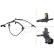 Sensor de velocidad de la rueda 32301 ABS