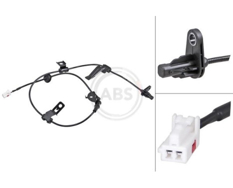 Sensor de velocidad de la rueda 32317 ABS