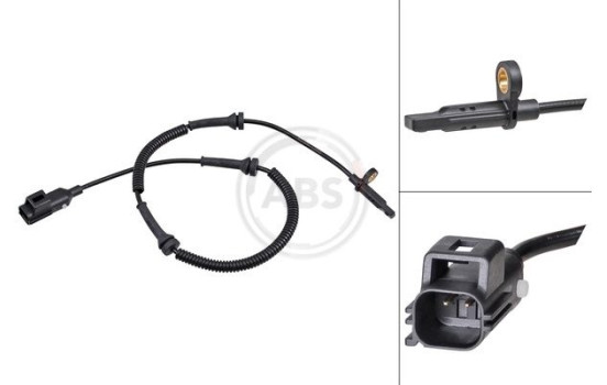 Sensor de velocidad de la rueda 32324 ABS