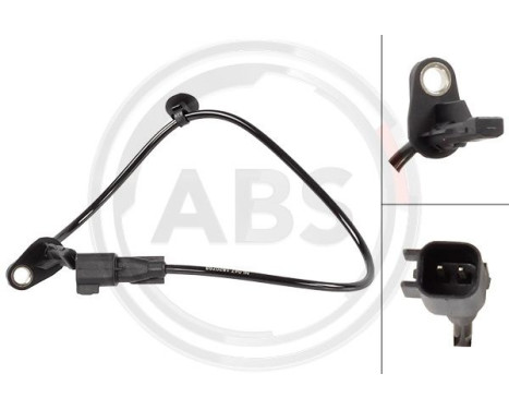 Sensor de velocidad de la rueda 33010 ABS