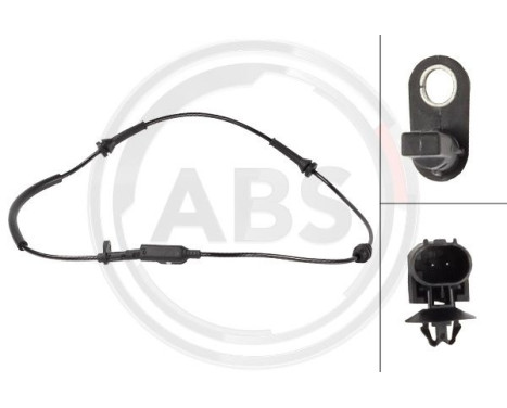 Sensor de velocidad de la rueda 33015 ABS