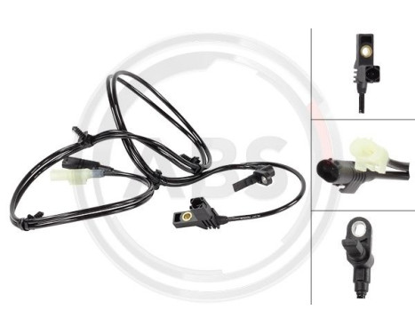Sensor de velocidad de la rueda 33021 ABS