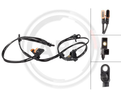 Sensor de velocidad de la rueda 33025 ABS
