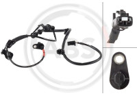 Sensor de velocidad de la rueda 33027 ABS