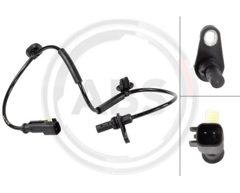 Sensor de velocidad de la rueda 33033 ABS