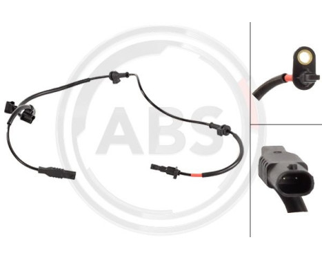 Sensor de velocidad de la rueda 33050 ABS