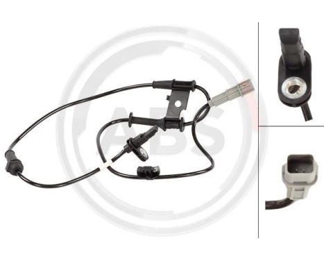 Sensor de velocidad de la rueda 33053 ABS