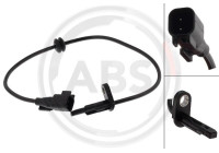 Sensor de velocidad de la rueda 33061 ABS
