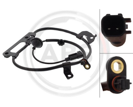 Sensor de velocidad de la rueda 33074 ABS