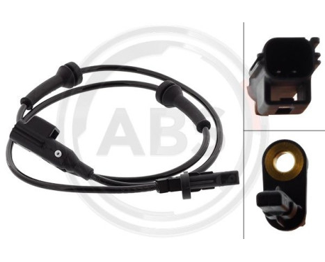Sensor de velocidad de la rueda 33076 ABS